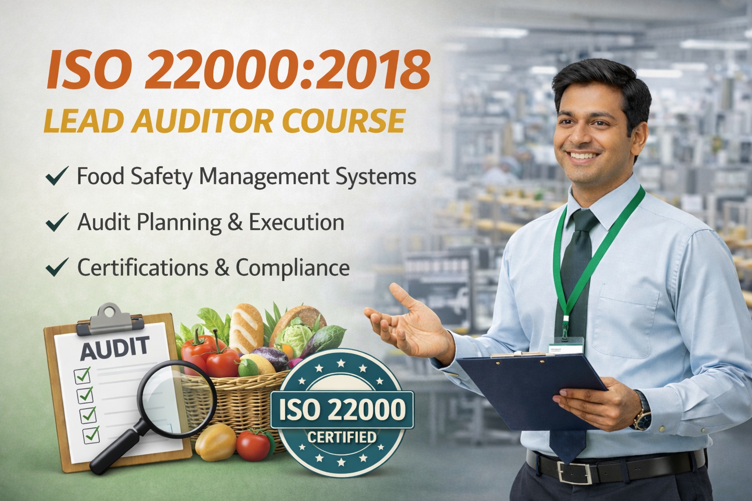 ISO 22000 Lead Auditor Course